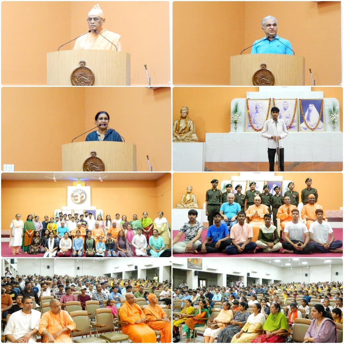 Independence day celebration and commemorating the 132nd anniversary of the historic speech of swami vivekananda at the chicago by Programme - 07th Sep 2025