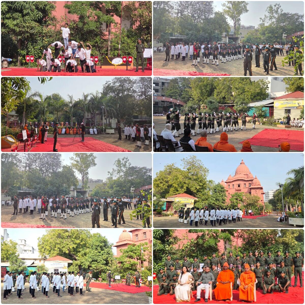 Celebration of Republic Day on 26th January, 2026 by Shri Ramakrishna Ashrama, Rajkot